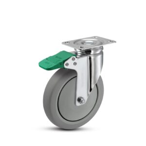 medcaster-chrome hospital fx-directional lock-150mm